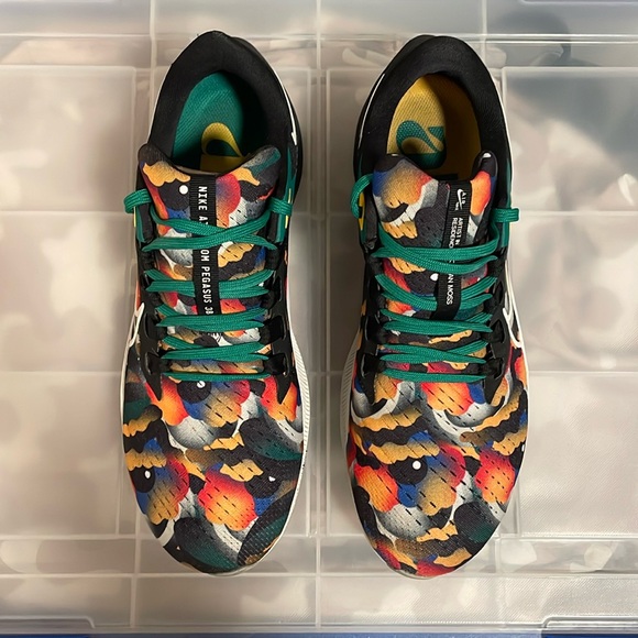 Men’s Nike Air Zoom Pegasus 10.5 All Ways Jordan Moss Running Shoes - Picture 2 of 8